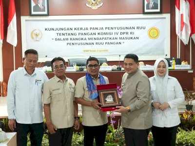 Sambut Komisi IV DPR RI, Munafri Sampaikan Strategi Ketahanan Pangan Makassar