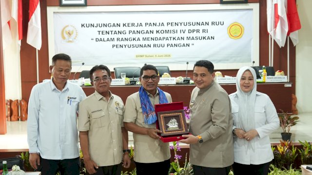 Sambut Komisi IV DPR RI, Munafri Sampaikan Strategi Ketahanan Pangan Makassar