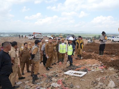 Wali Kota Munafri Tinjau Progres Pembenahan TPA Antang, Target Lepas dari Sistem Open Dumping