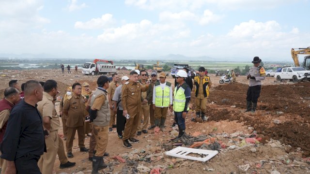 Wali Kota Munafri Tinjau Progres Pembenahan TPA Antang, Target Lepas dari Sistem Open Dumping