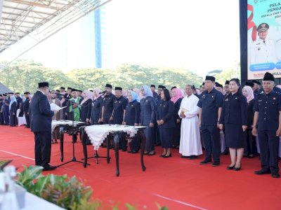 Lantik 369 Kepsek, Wali Kota Makassar Tekankan Pendidikan Harus Bersih dari Praktik Titip-Menitip