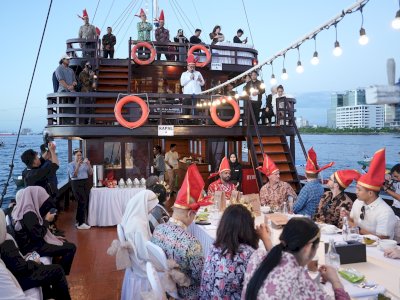 Momen Berkesan Delegasi 28 Negara di Laut Makassar, Munafri Promosikan Pesona Makassar ke Dunia