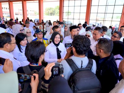 Fatmawati Rusdi Dampingi Gubernur Buka MPLS Sekolah Rakyat Sulsel, Pemprov Siap Dukung Pengembangannya