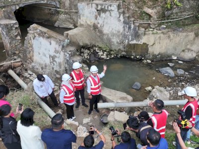 Rehabilitasi DI Balombong Toraja Utara Dimulai, Gubernur Sulsel Minta Dukungan Masyarakat