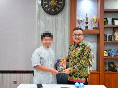 Sekda Sulsel Apresiasi Komik “Safe Space” Karya Anak 13 Tahun yang Angkat Pentingnya Perlindungan Anak