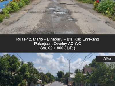 Paket 3 MYP Sulsel Terus Dikebut, Ruas Jalan Penghubung Sidrap-Enrekang Masuki Tahap Pengaspalan