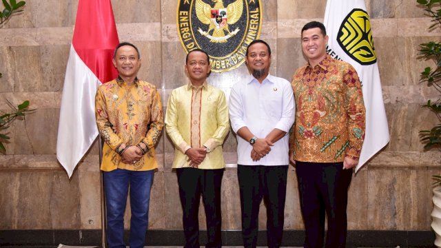 Temui Menteri ESDM, Gubernur Andi Sudirman Usulkan Program Listrik Desa untuk Wilayah Terpencil dan Kepulauan