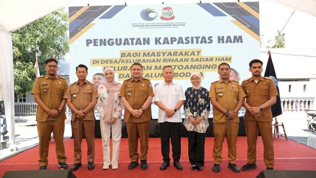 Kota Makassar Jadi Percontohan Nasional, Dua Kelurahan Ditetapkan sebagai Binaan Sadar HAM