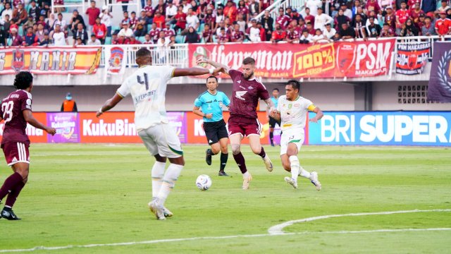 PSM Makassar Tundukkan Persebaya, Pelatih Apresiasi Kerja Keras Pemain